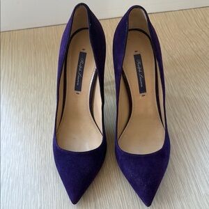 Ralph Lauren Purple Label Classic Purple Heels